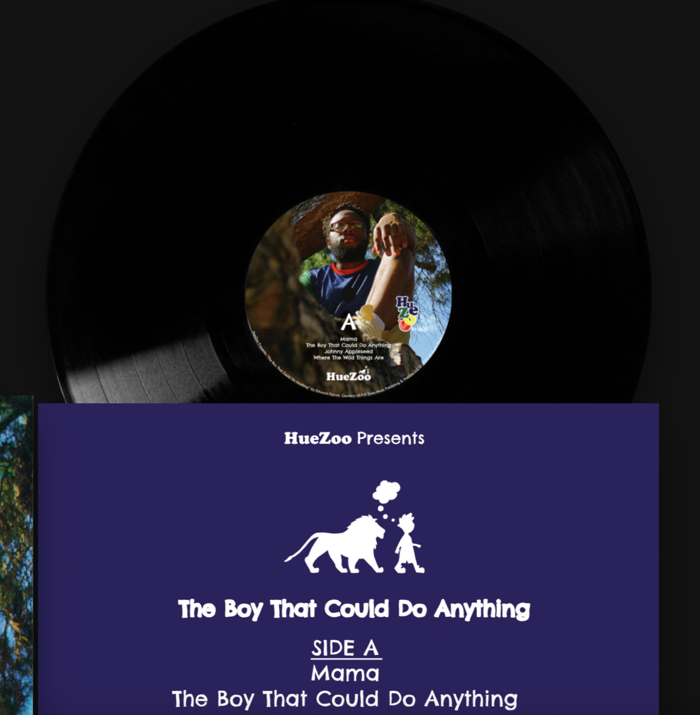 The Boy That Could Do Anything 12" Vinyl + Booklet