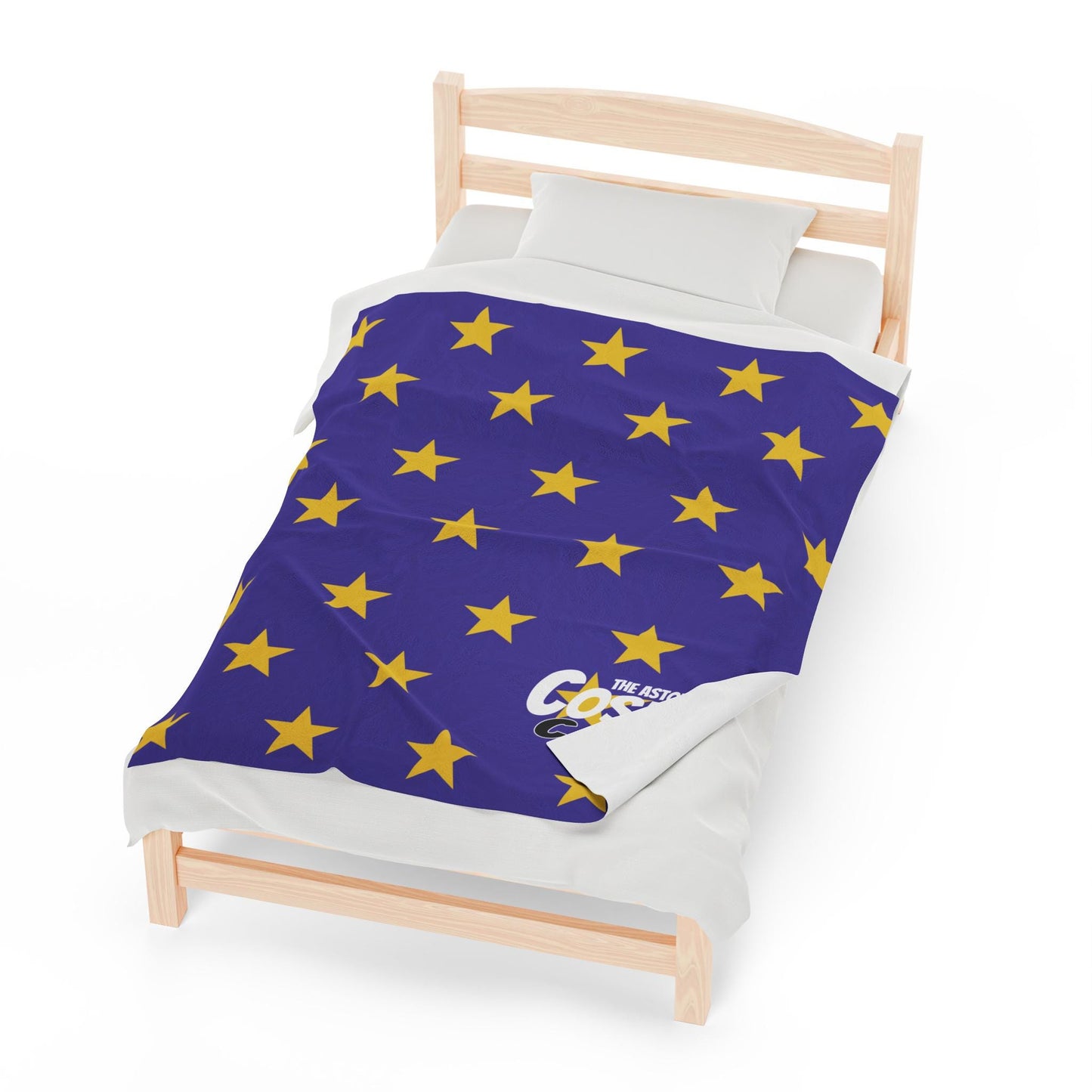 Cosmic Cat Plush Blanket