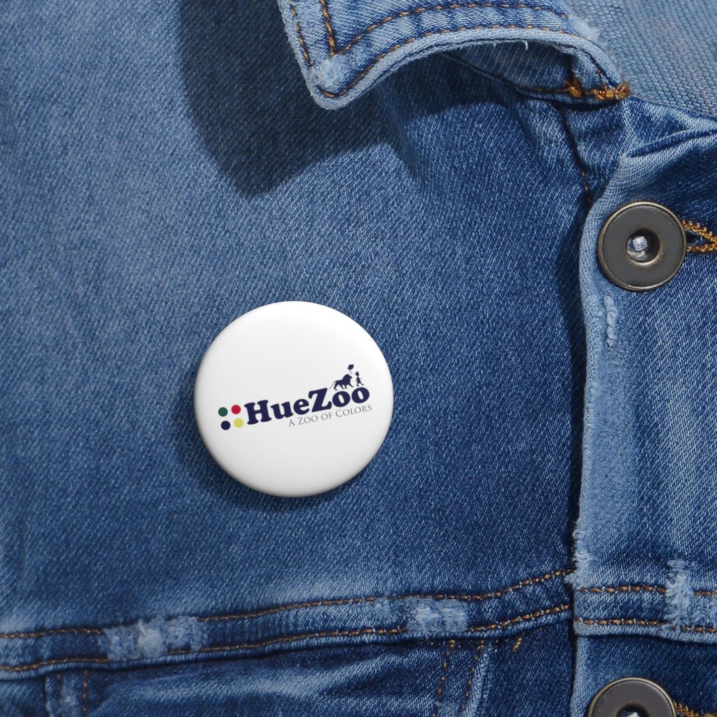 HueZoo Logo Pin