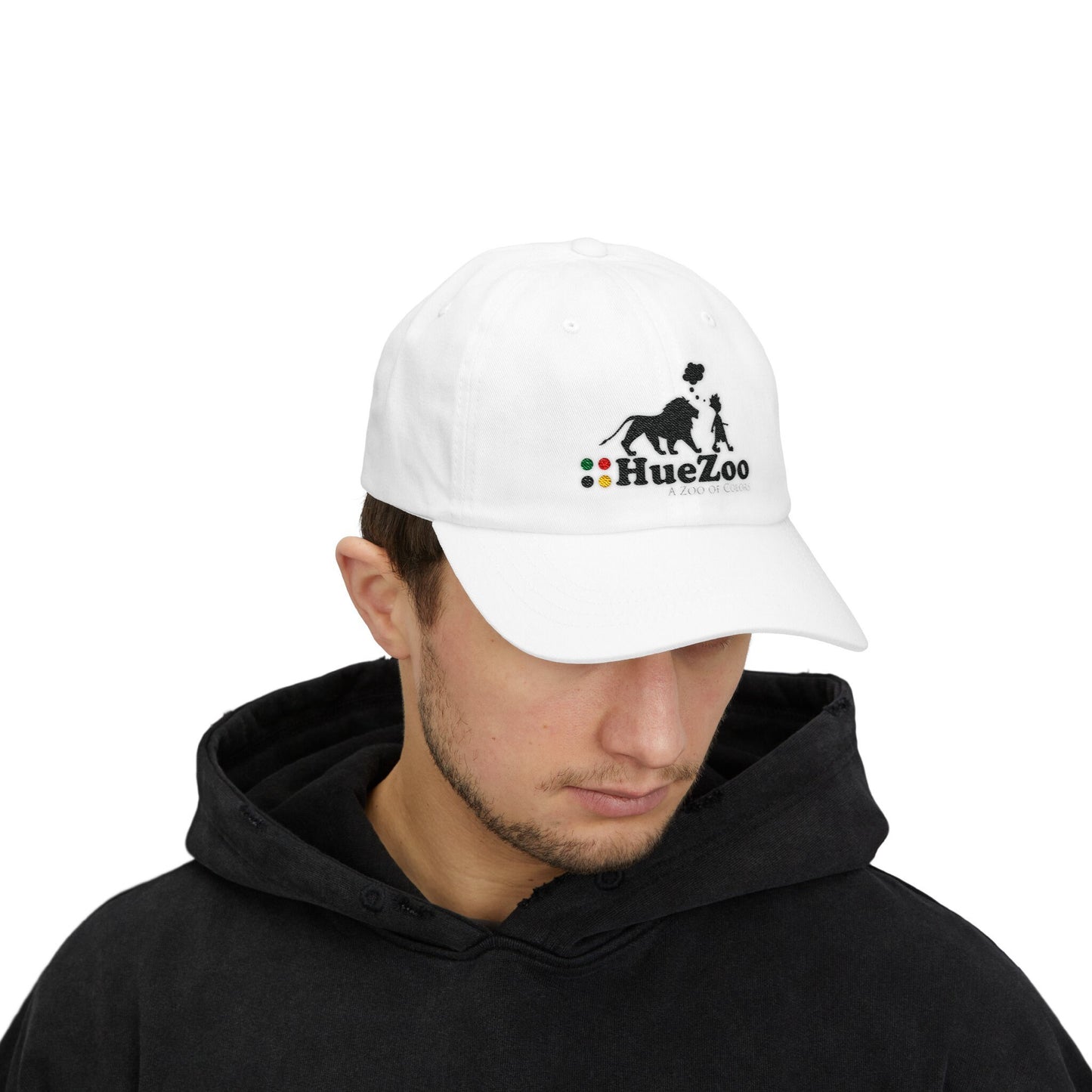 HueZoo Embroidered Classic Dad Cap