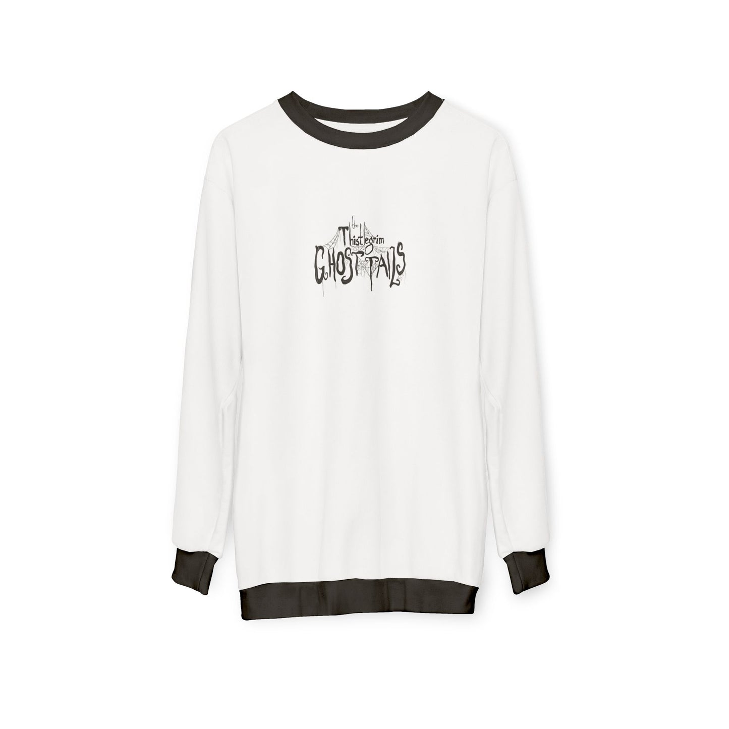 The Thistlegrim Ghost Tails Spider Face Sweatshirt