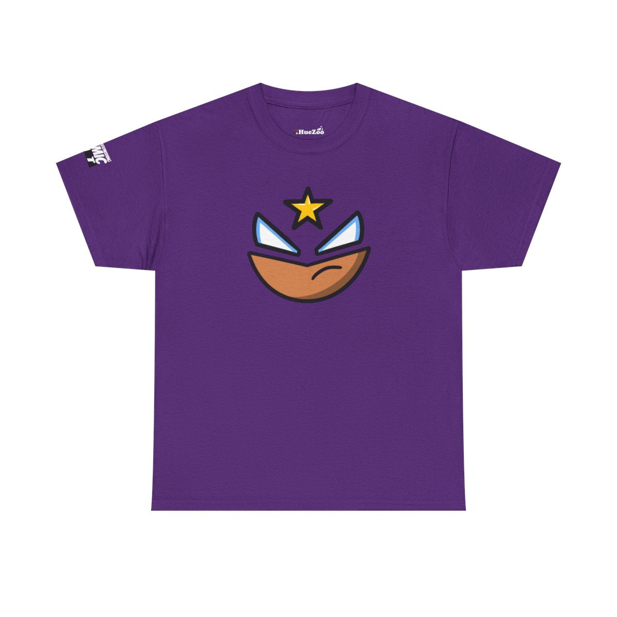 Cosmic Cat | Cartoon Face Graphic T-Shirt