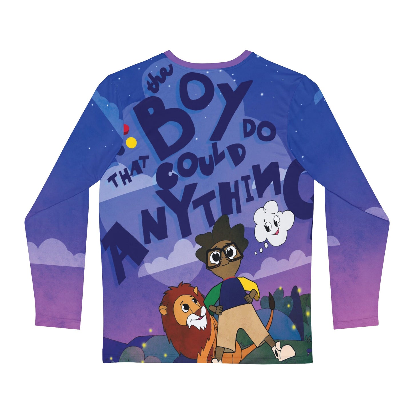 The Boy That Could Do Anything Book Cover Long Sleeve Shirt