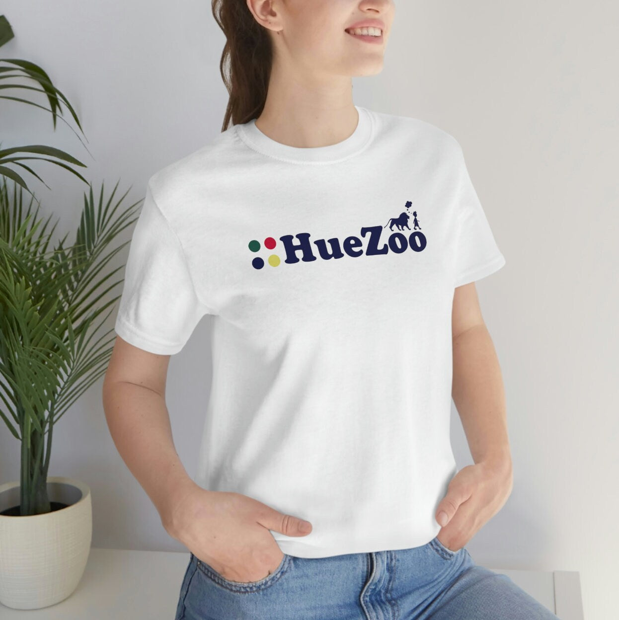 HueZoo Adult Logo Short Sleeve Tee