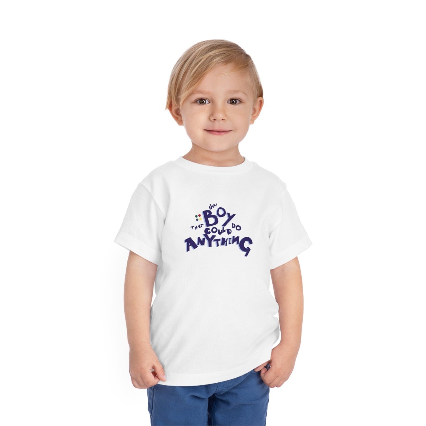 Toddler: The Boy That Could Do Anything™ logo T-shirt