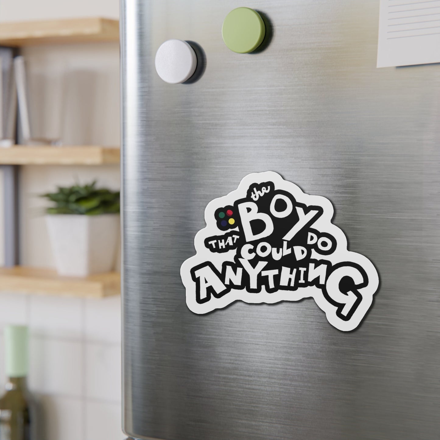 The Boy That Could Do Anything Logo Magnets