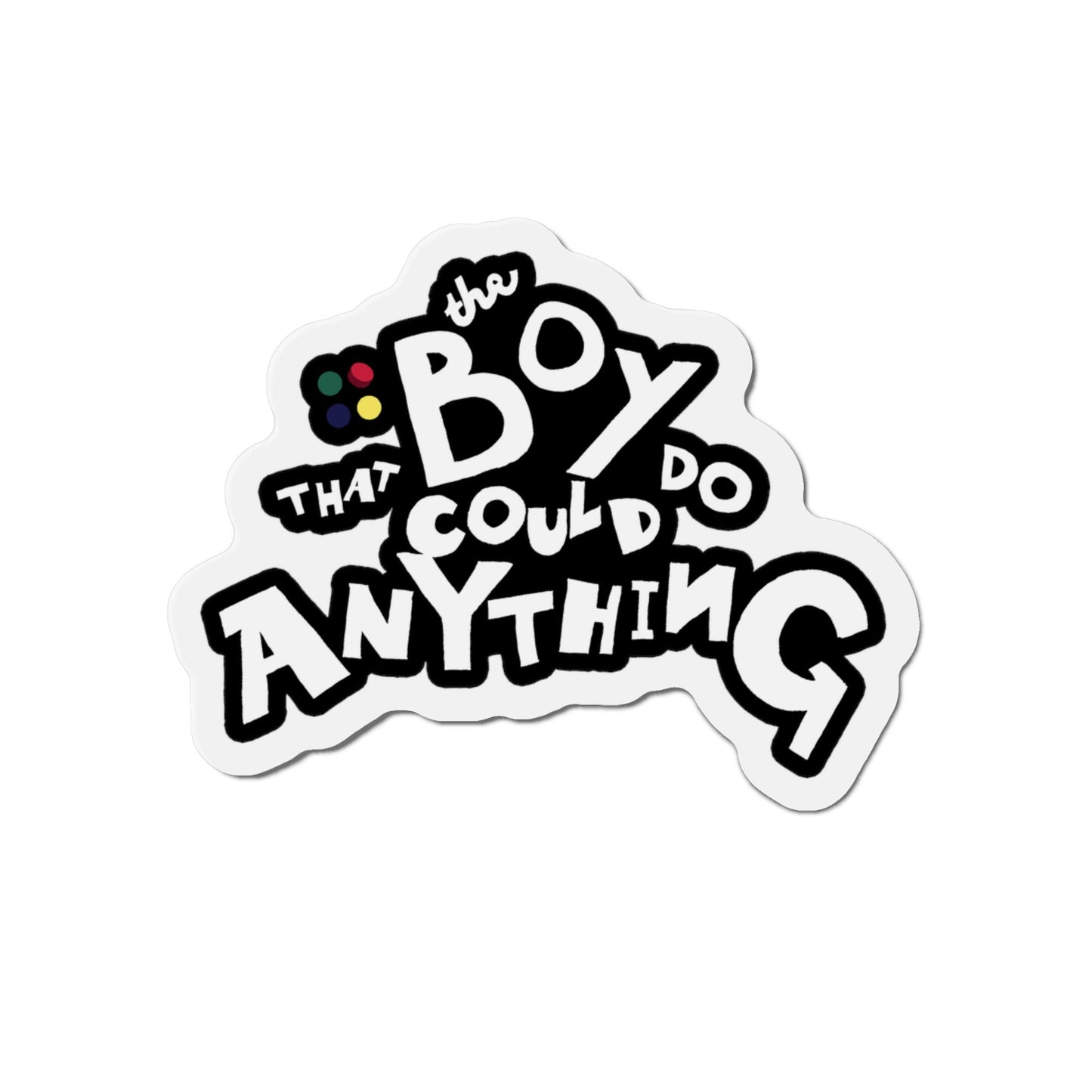 The Boy That Could Do Anything Logo Magnets