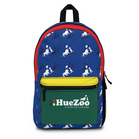 HueZoo™ Color-block Logo Backpack The Boy That Could Do Anything™ Edition