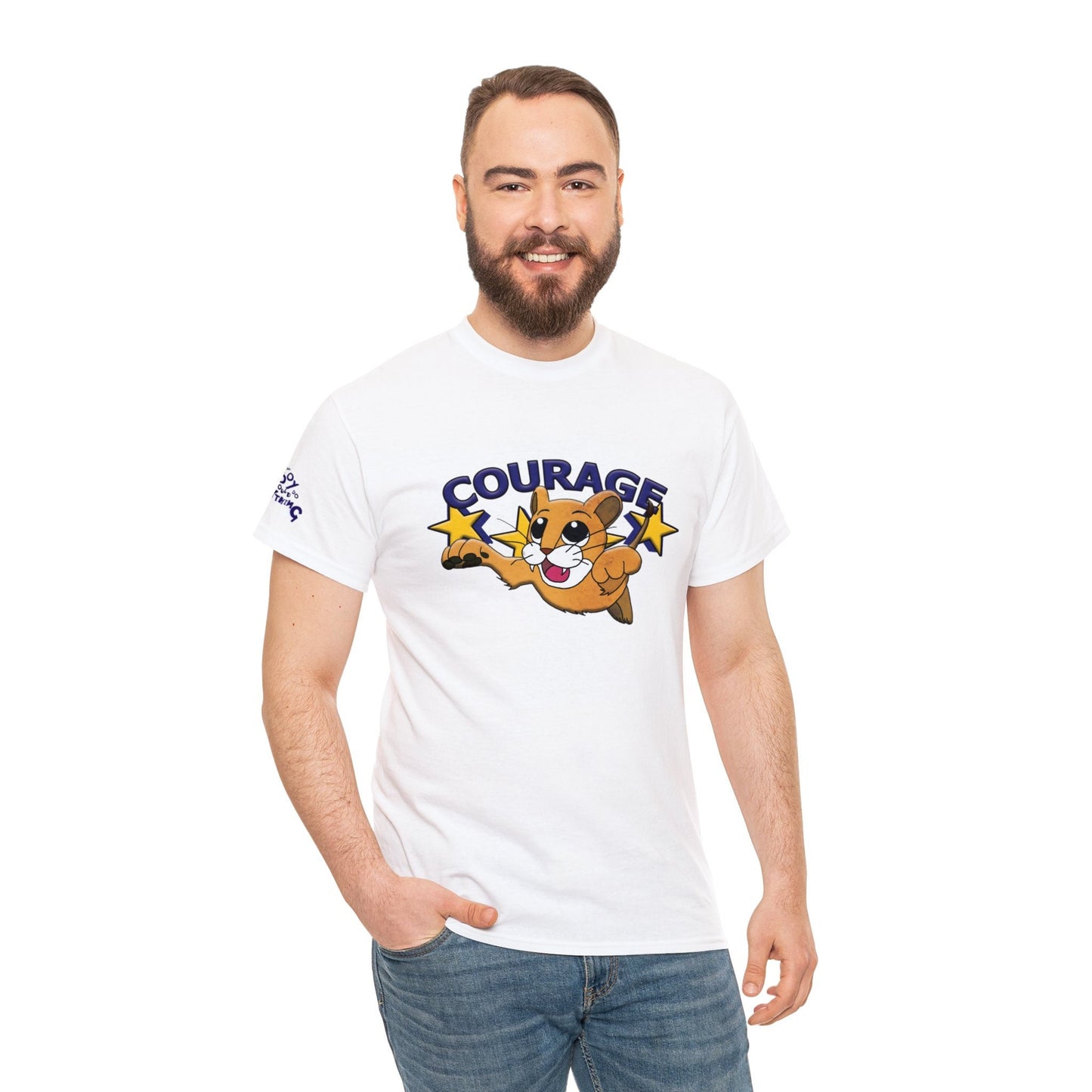 Courage the Lion Cub Character T-Shirt