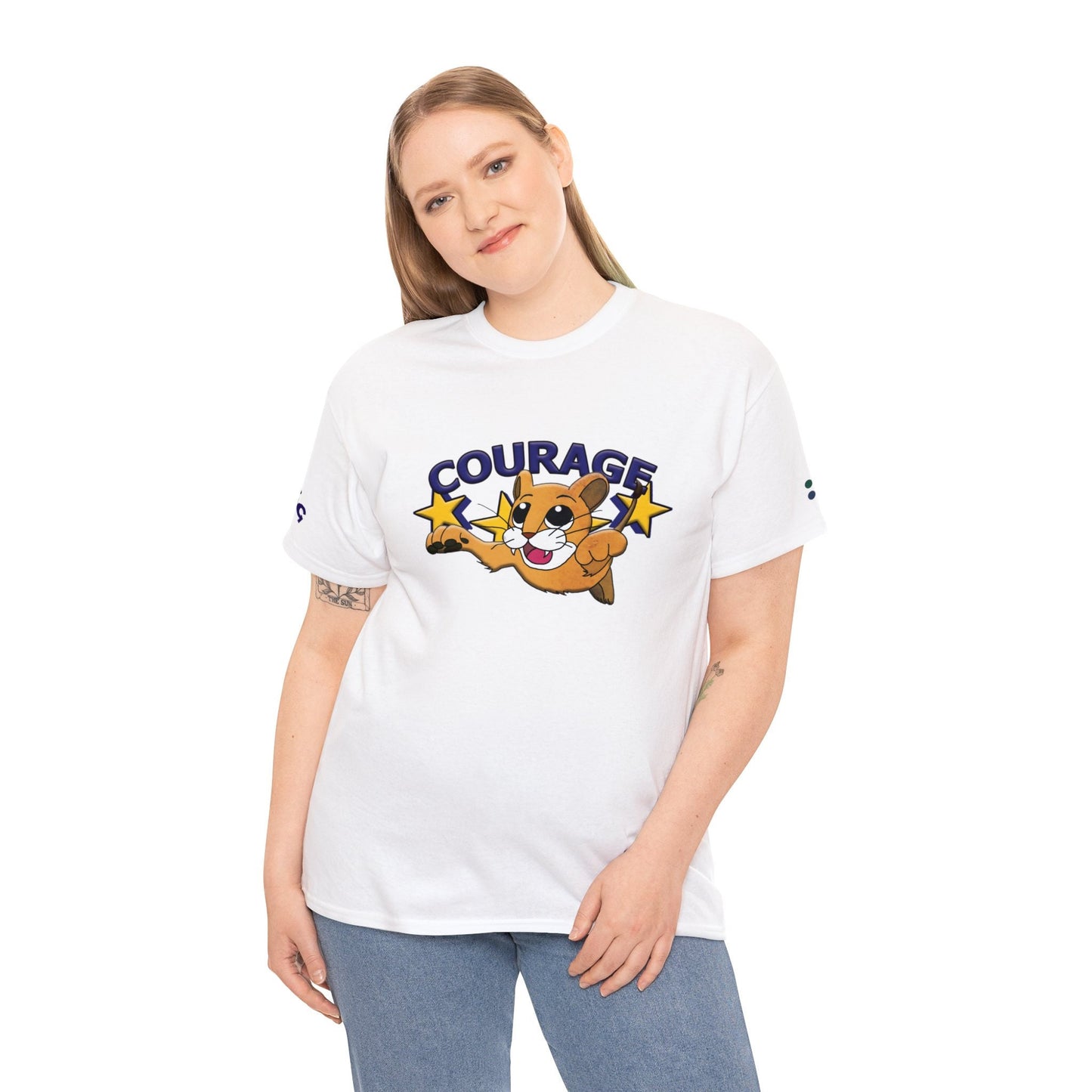 Courage the Lion Cub Character T-Shirt