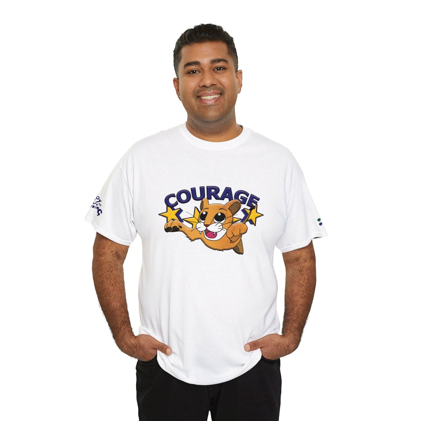 Courage the Lion Cub Character T-Shirt